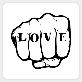 Love Fist Sticker